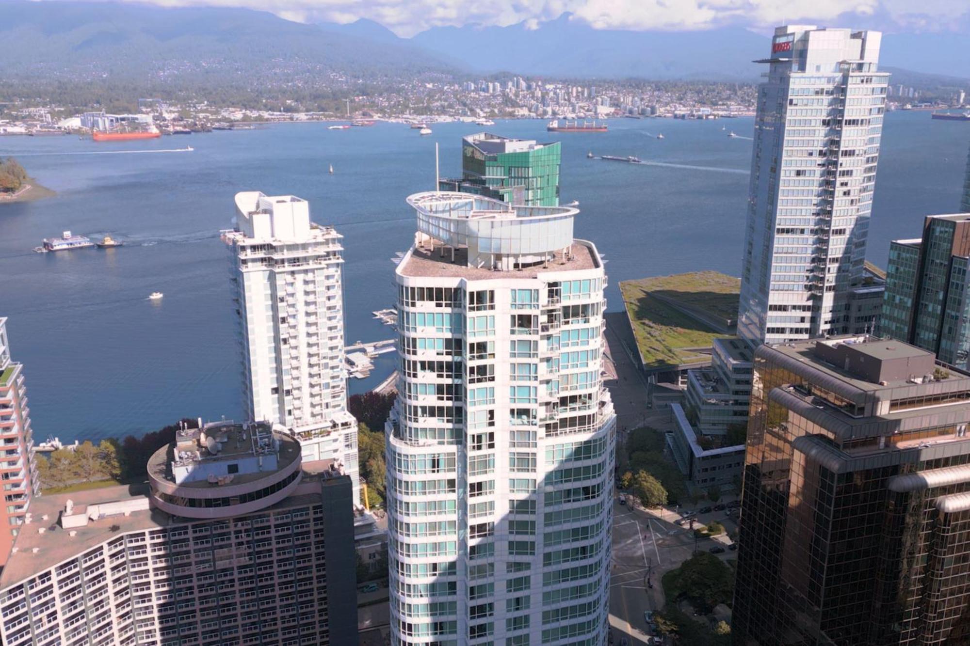 Vancouver Marriott Pinnacle Downtown Hotel Eksteriør bilde