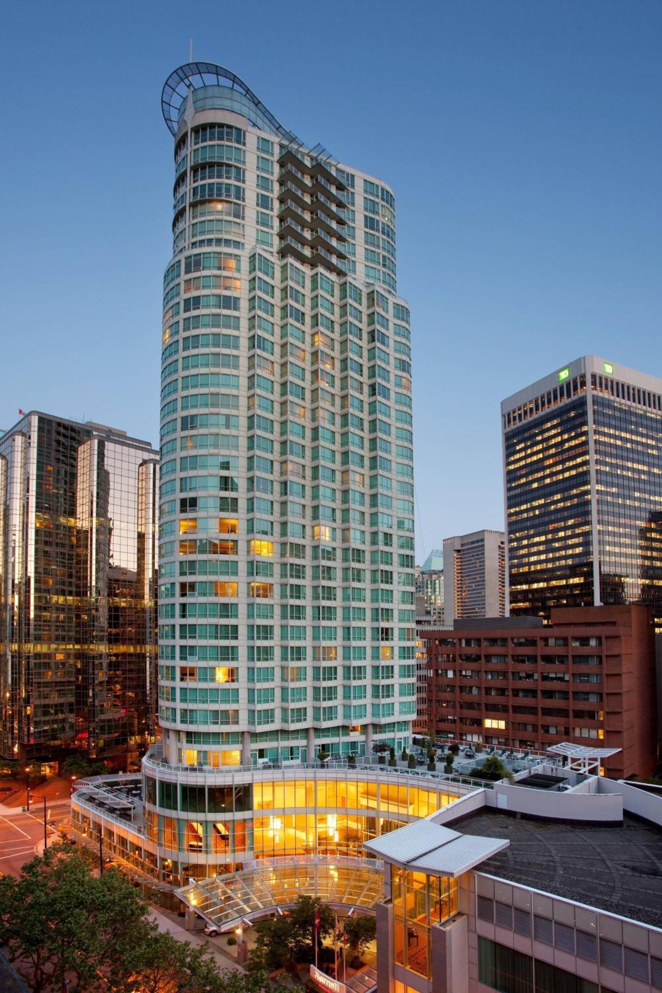 Vancouver Marriott Pinnacle Downtown Hotel Eksteriør bilde